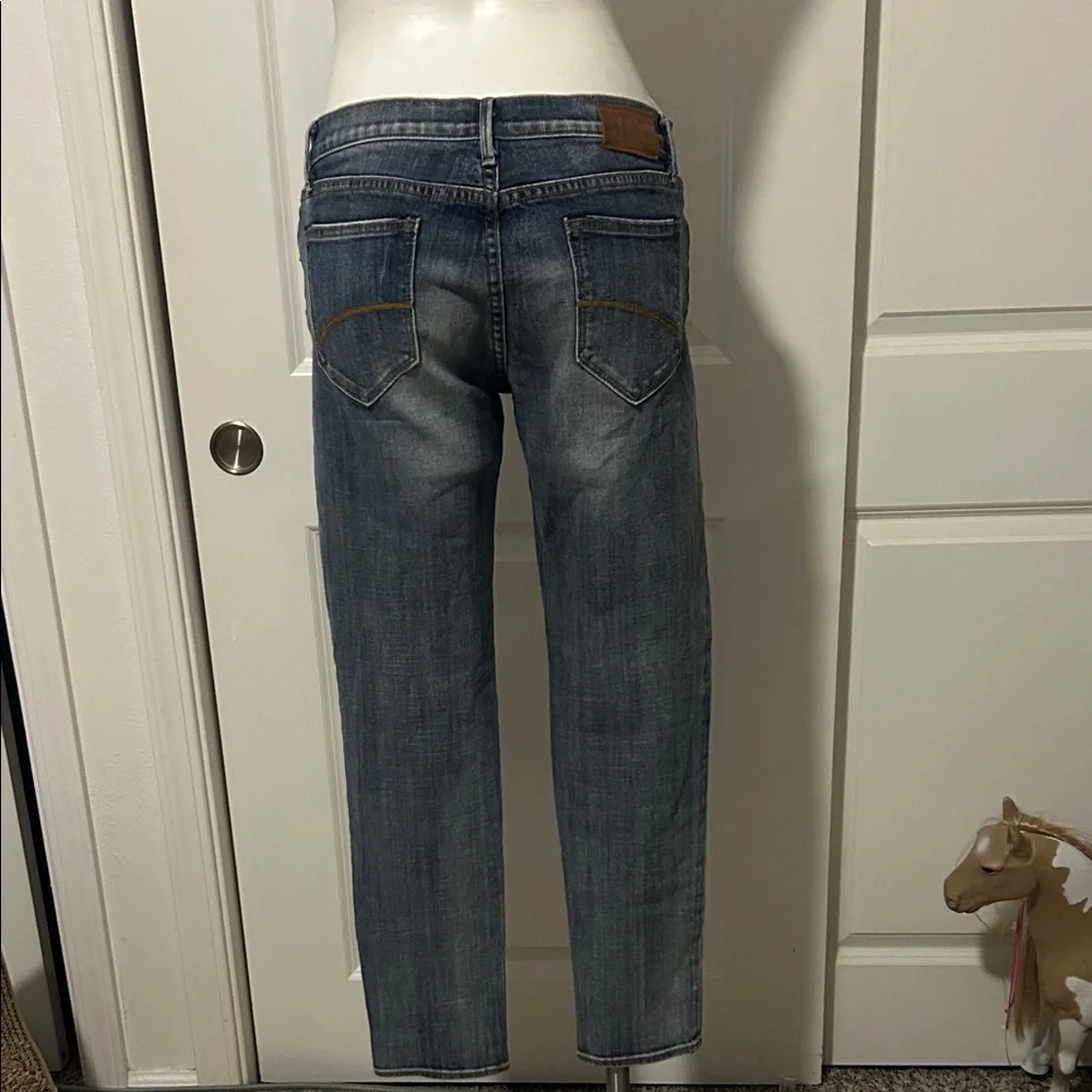 DRIFTWOOD Blue Straight-Leg Jeans with Side Button Accents